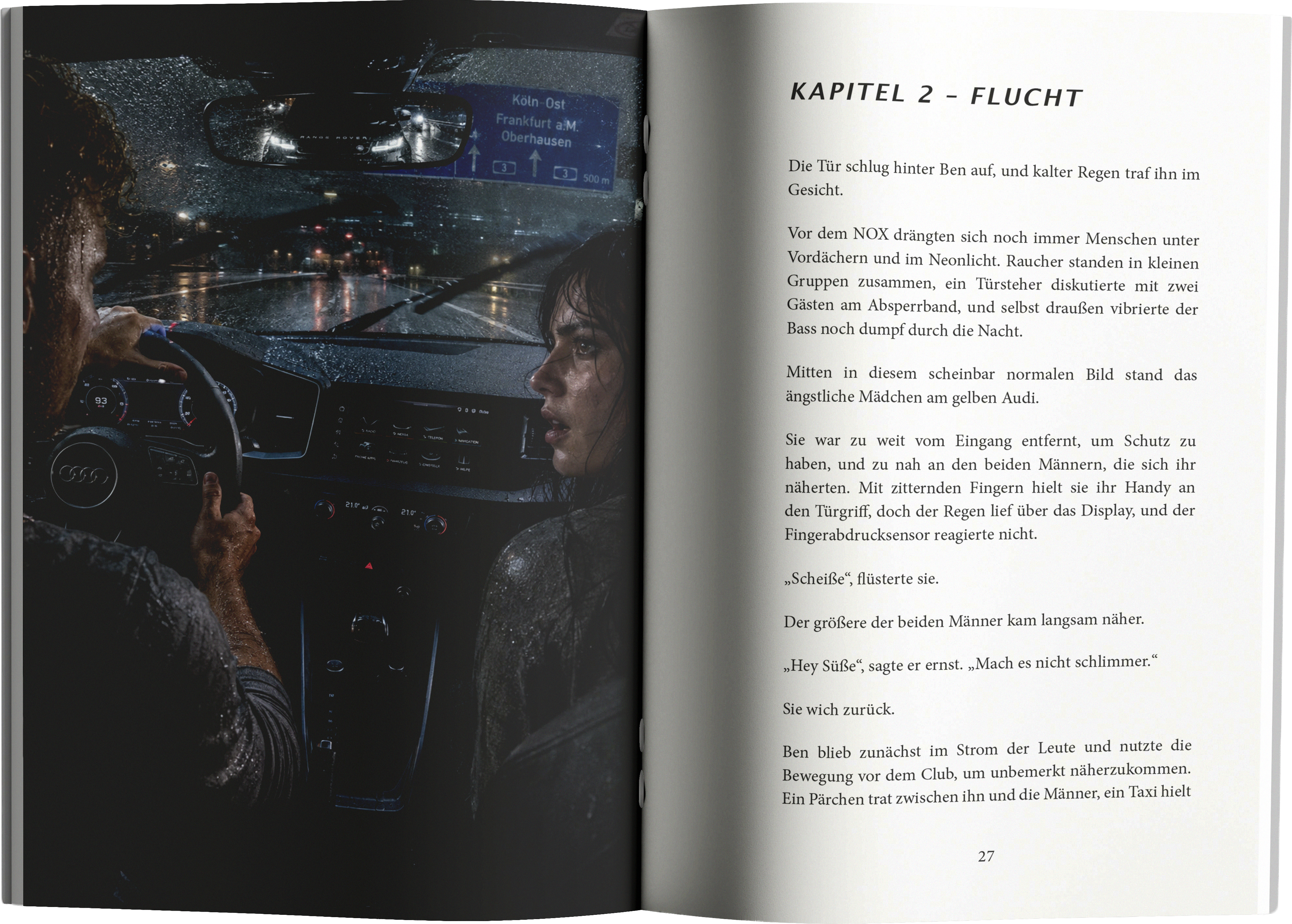 Zandt Benjamin Roman K8 - Leeres Magazin Innen