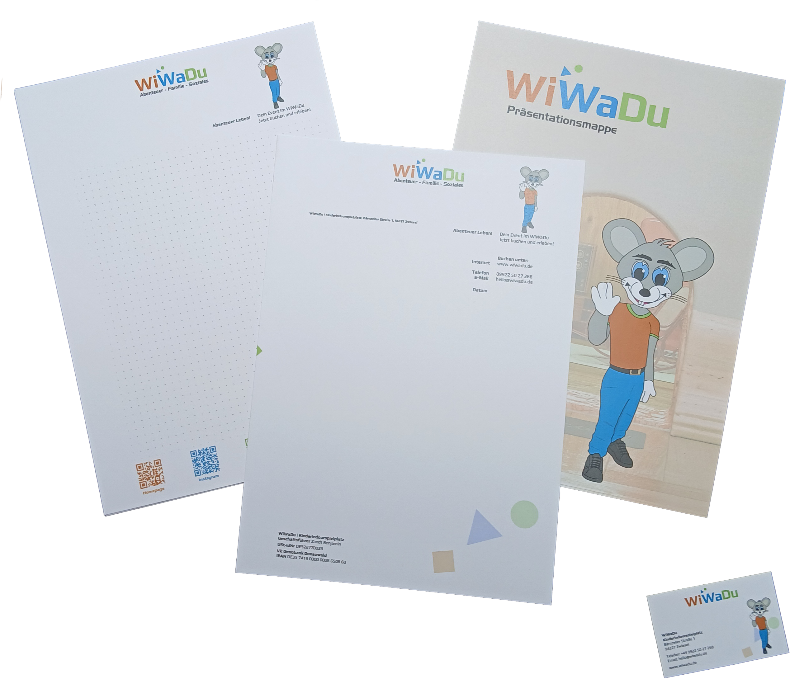 WiWaDu – Geschäftsausstattung